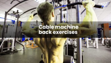 cable machine back exercises